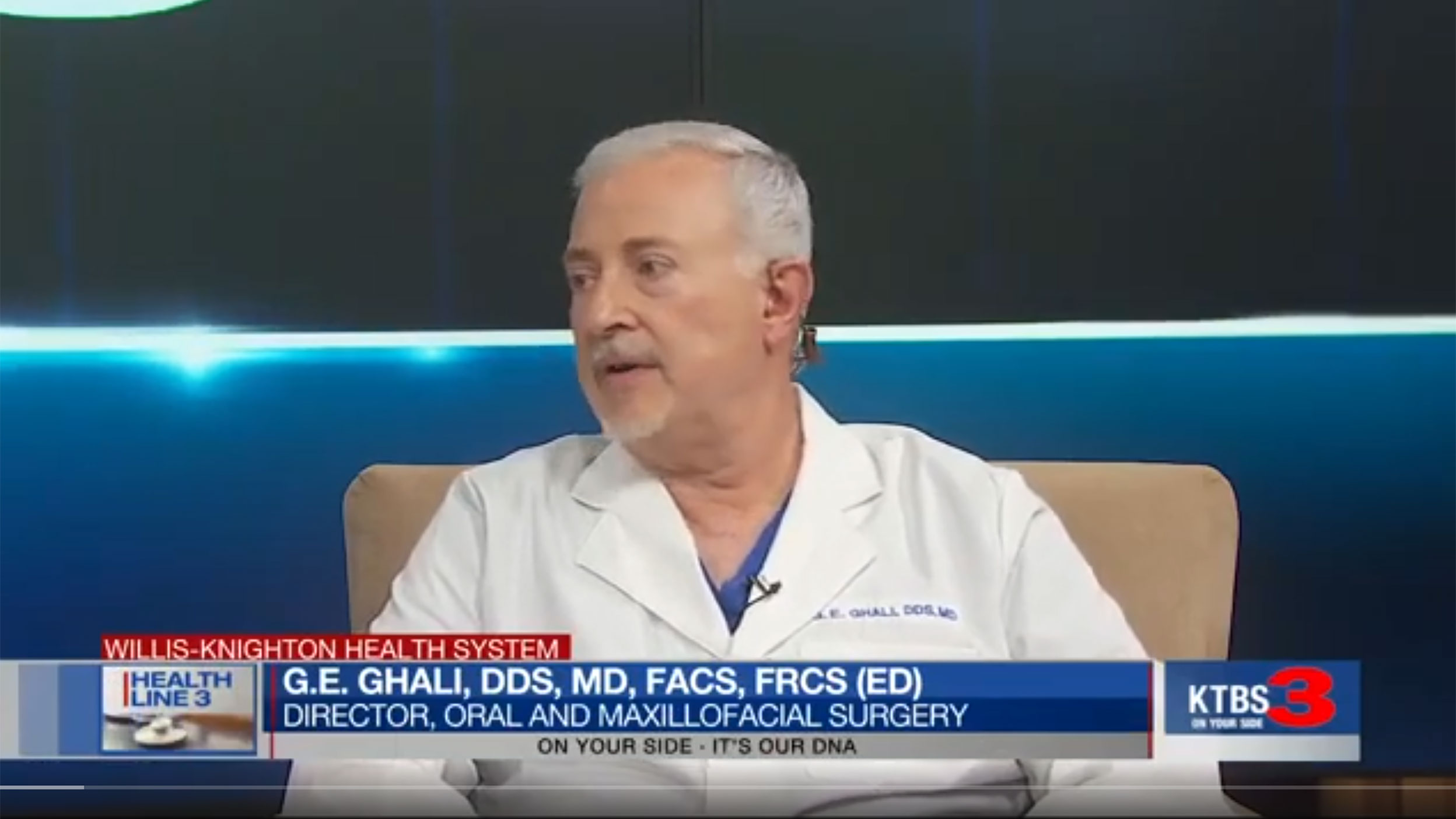 Ghali Discusses Cleft & Craniofacial Conditions